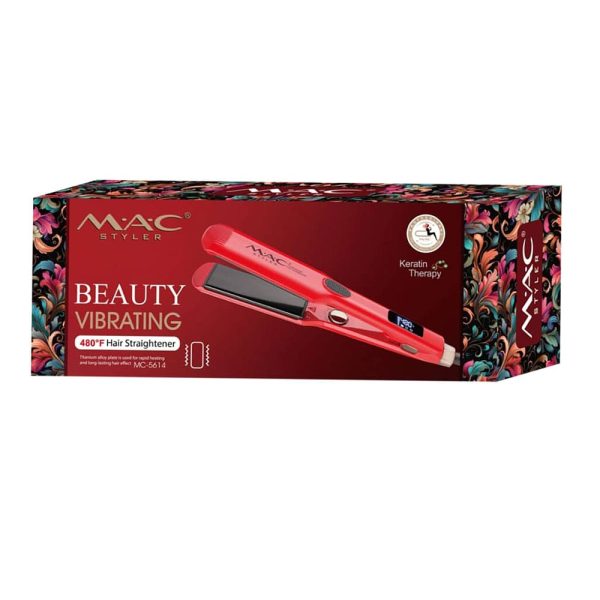 Professional Digital Super Salon Vibrating Straightener Model 5614 MC
