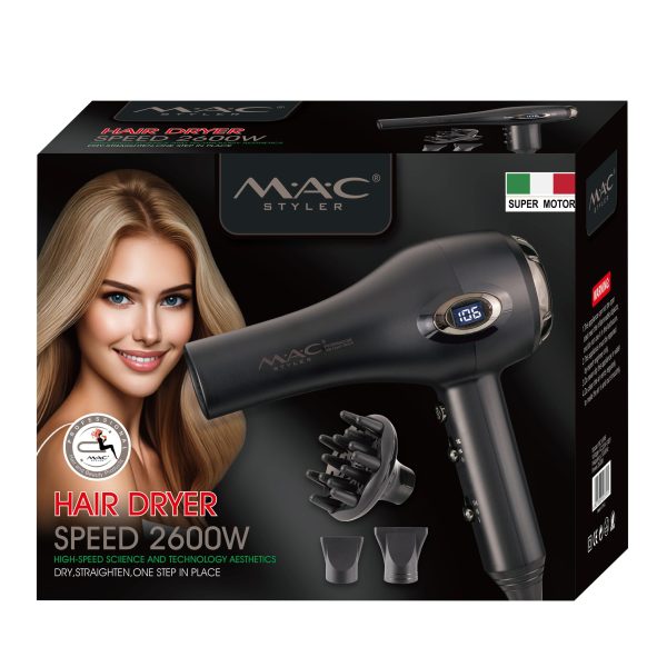 打印 سشوار فوق حرفه ای سالنی مدل 6998-MC