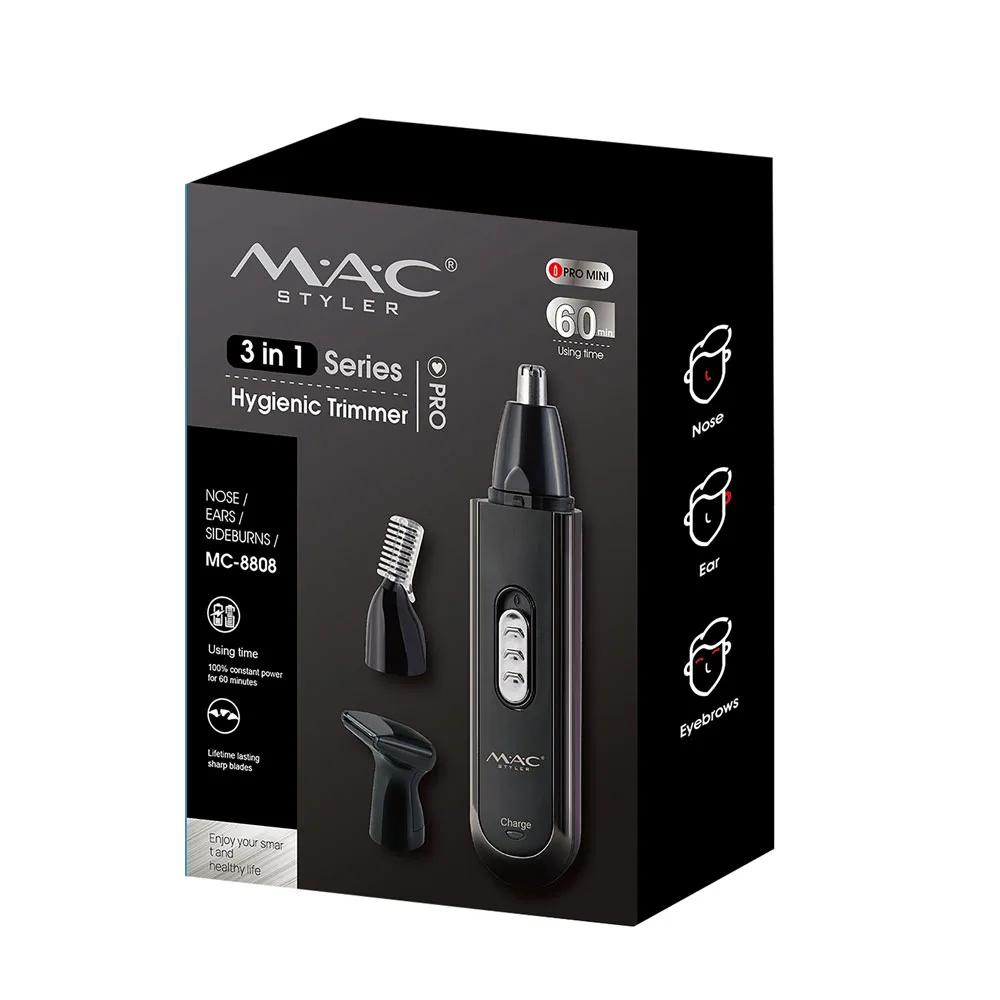 ماشین اصلاح حرفه ای 3 در 1 مک استایلر مدل 8808-MC